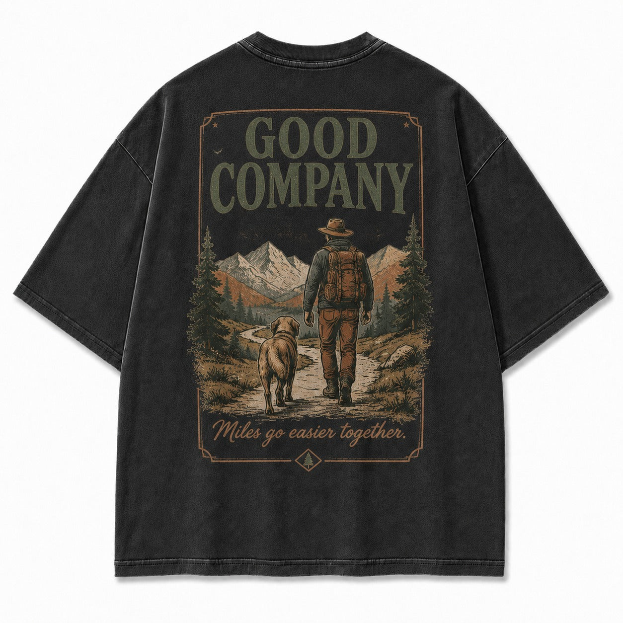 Good Company Makes Miles Easier Tee