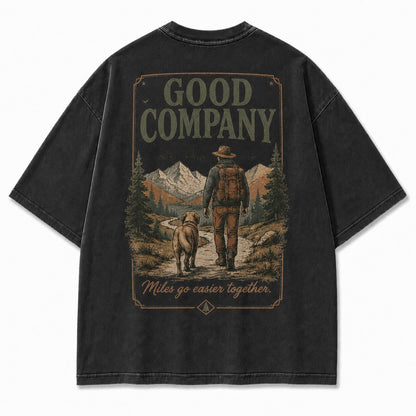 Good Company Makes Miles Easier Tee