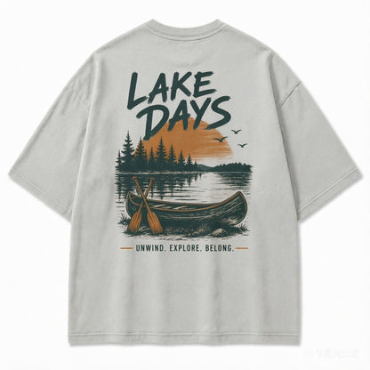 Quiet Waters Lake Graphic Tee
