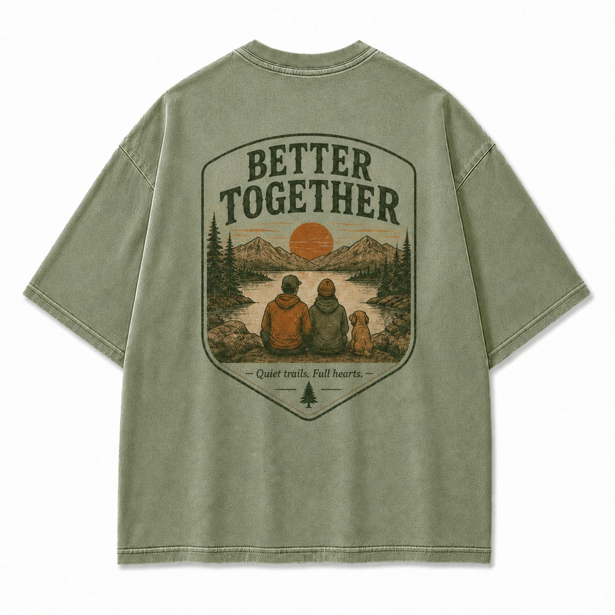 Better Together on Quiet Trails Tee