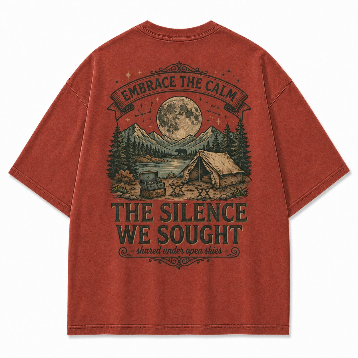 Embrace The Calm Outdoor Graphic Tee