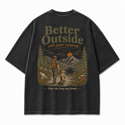 Take the Long Way Home with Good Company Tee