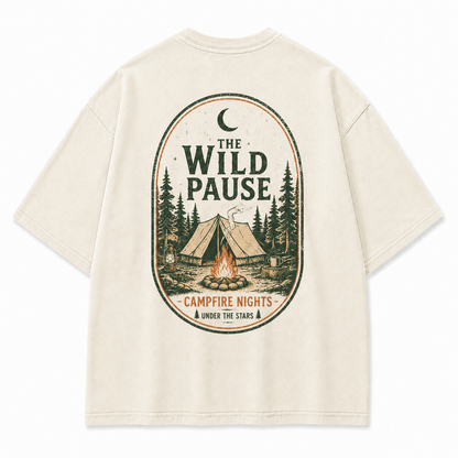 The Wild Pause Campfire Nights Graphic Tee