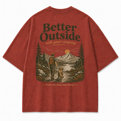 Take the Long Way Home with Good Company Tee