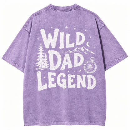 Wild Dad Legend Outdoor Washed T-Shirt