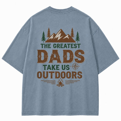 Greatest Dad Outdoors Graphic Tee