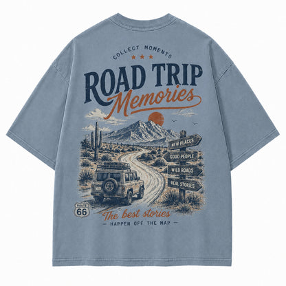 Desert Route Road Trip Graphic Tee