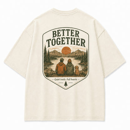 Better Together on Quiet Trails Tee