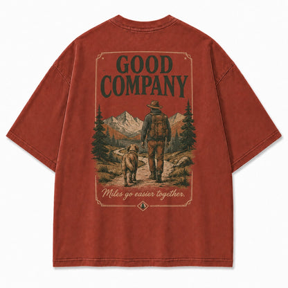 Good Company Makes Miles Easier Tee