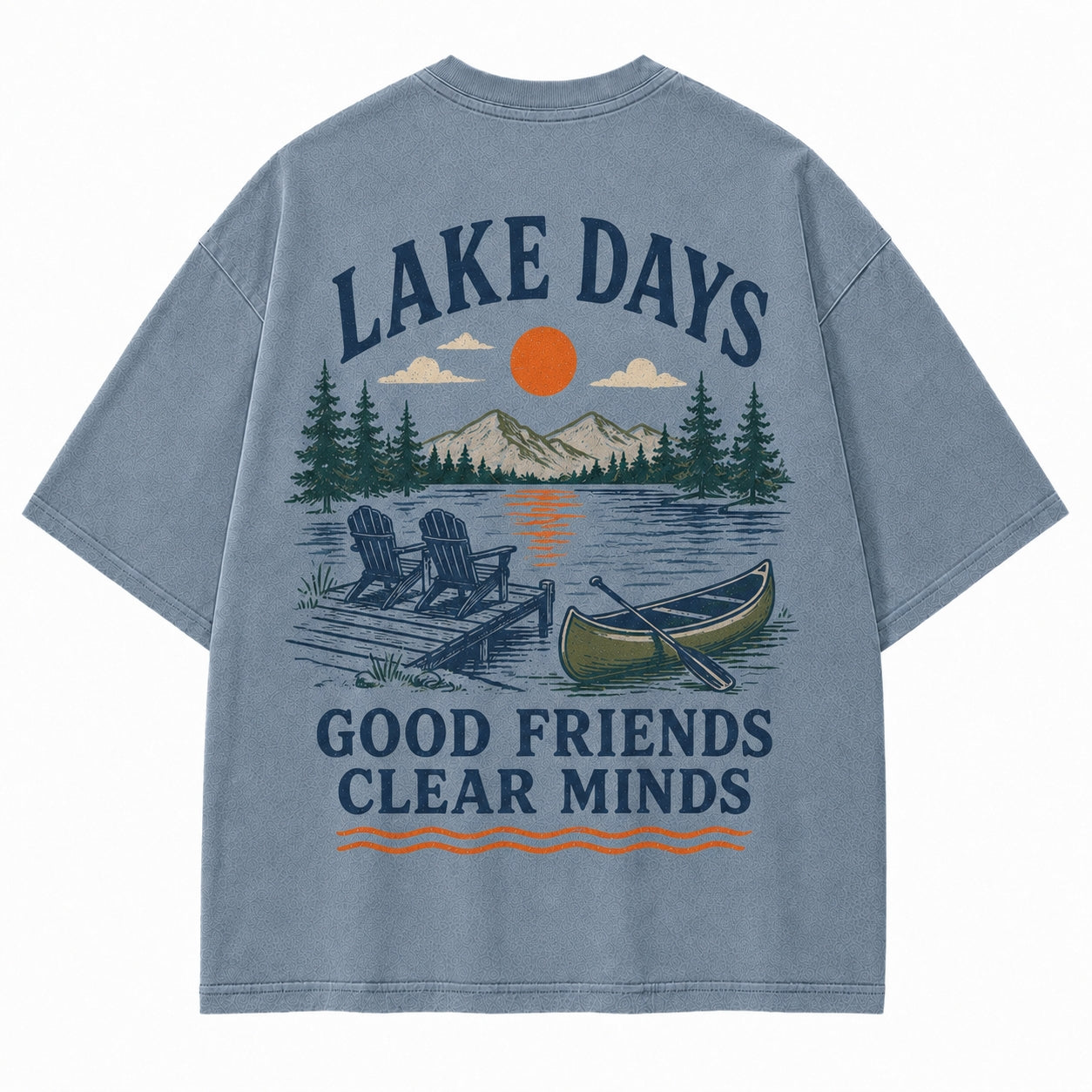 Lake Days Good Friends Tee