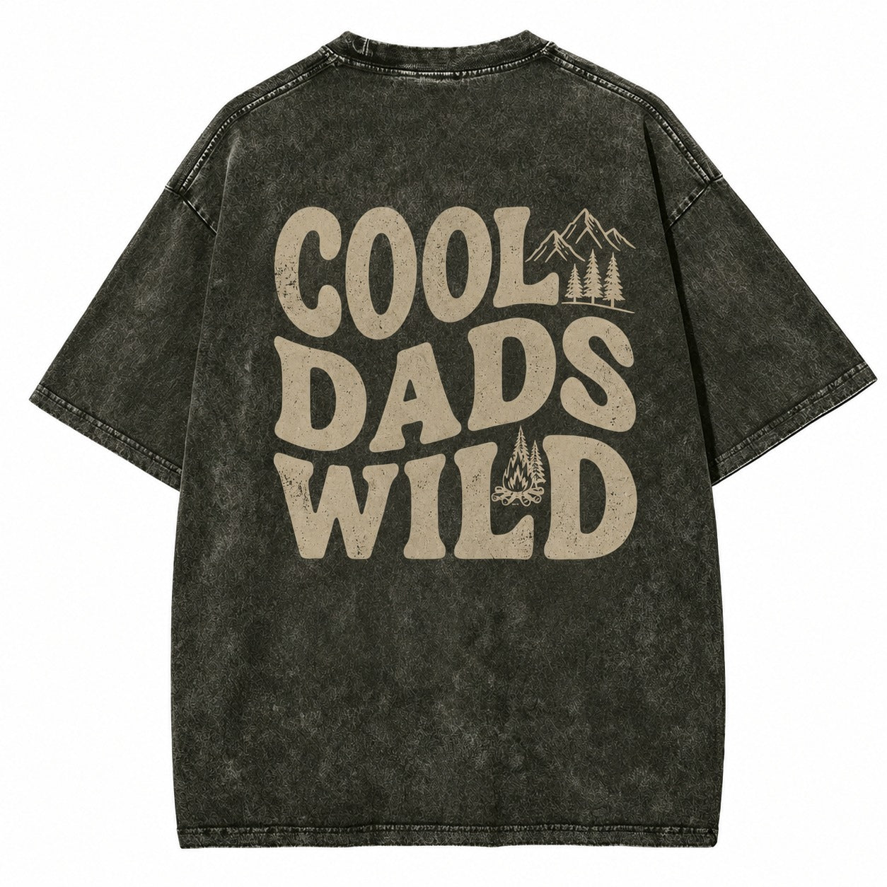 Cool Dads Wild Outdoor Washed T-Shirt