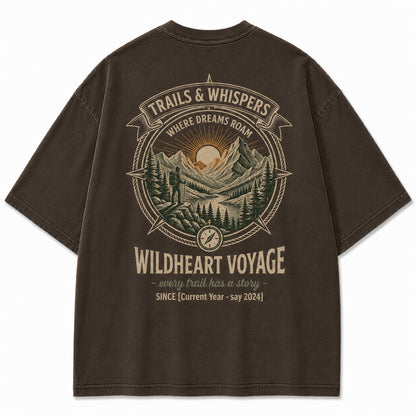 Wildheart Voyage Mountain Graphic Tee