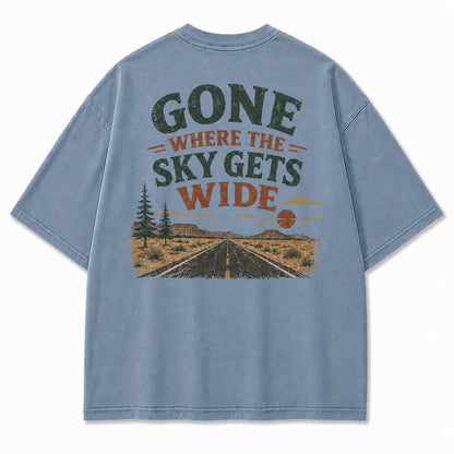 Gone Where the Sky Gets Wide Tee