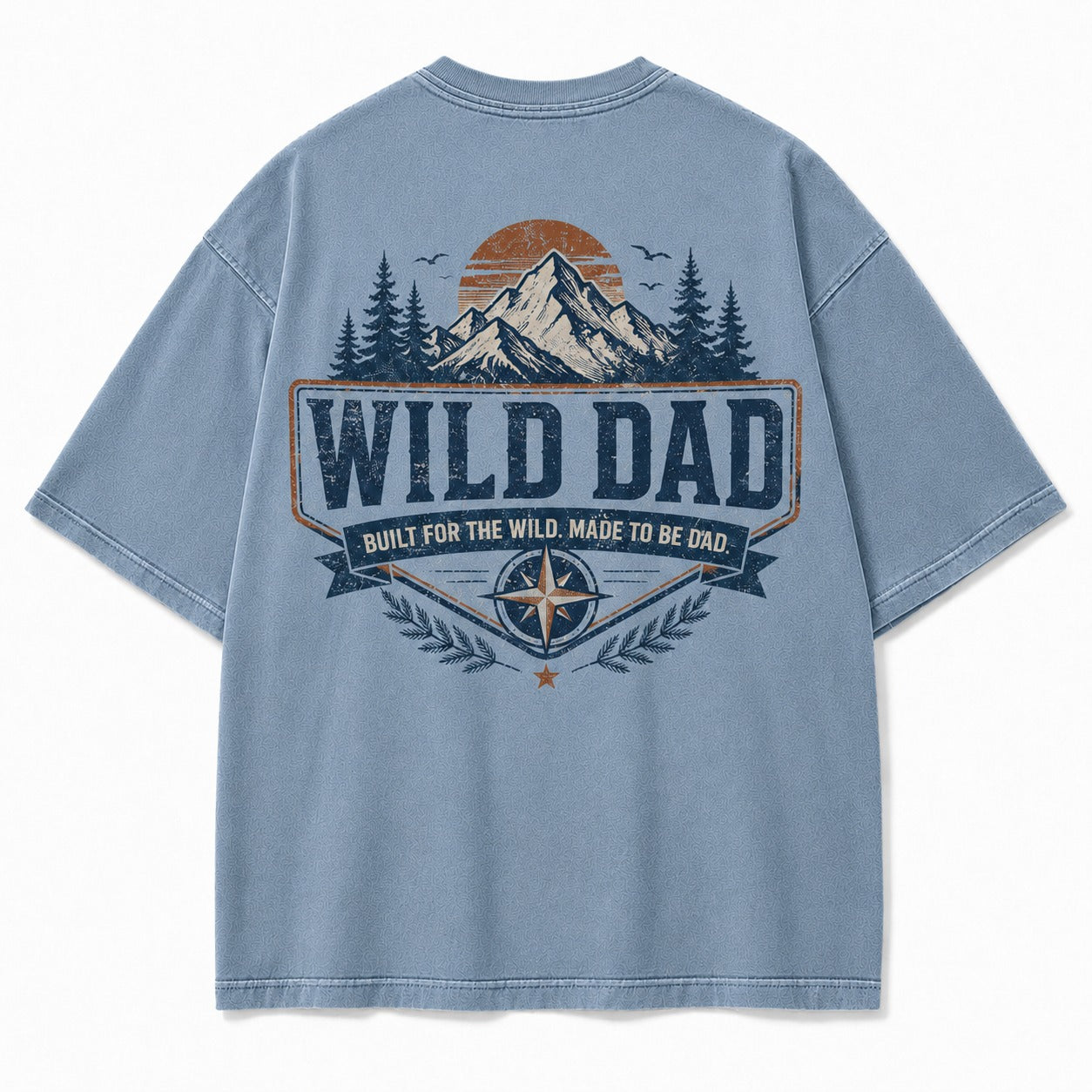 Wild Dad Adventure Washed T-Shirt