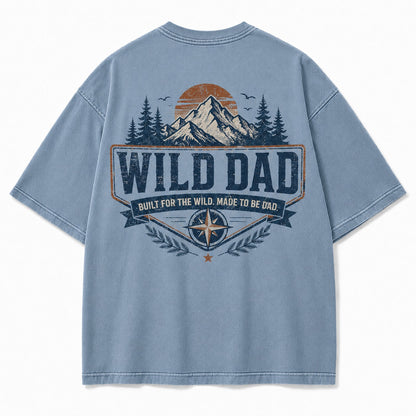 Wild Dad Adventure Washed T-Shirt