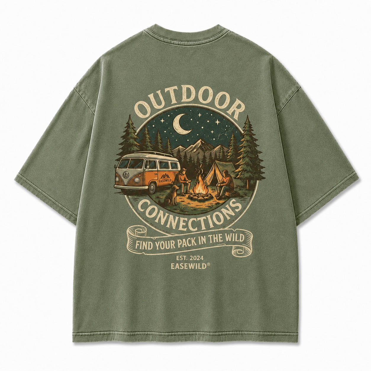 Outdoor Connections Campfire Graphic Tee