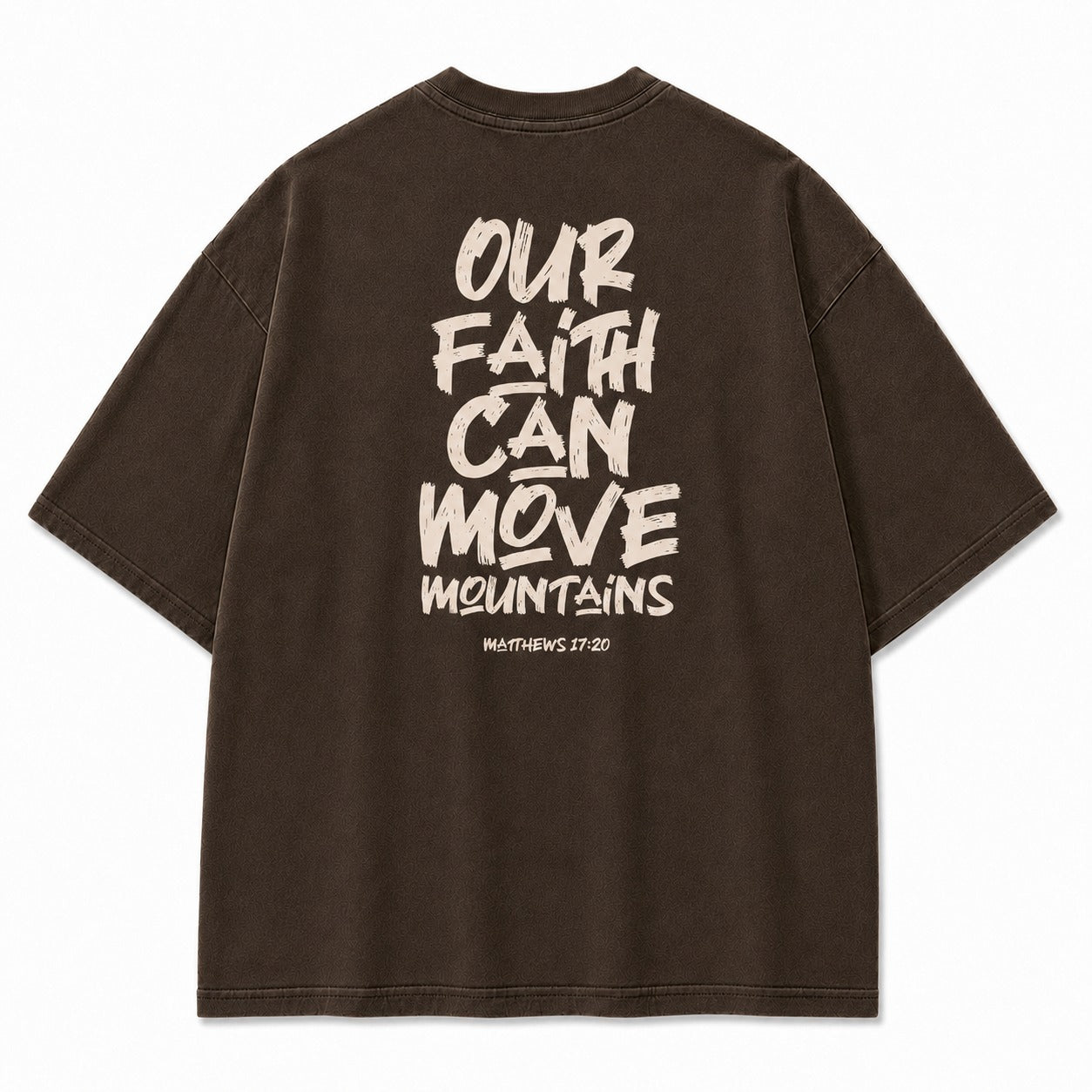 Our Faith Can Move Mountains Washed T-Shirt