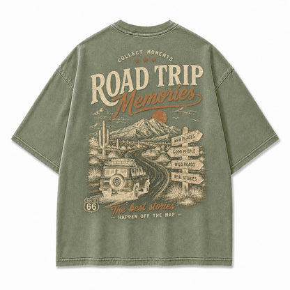 Desert Route Road Trip Graphic Tee