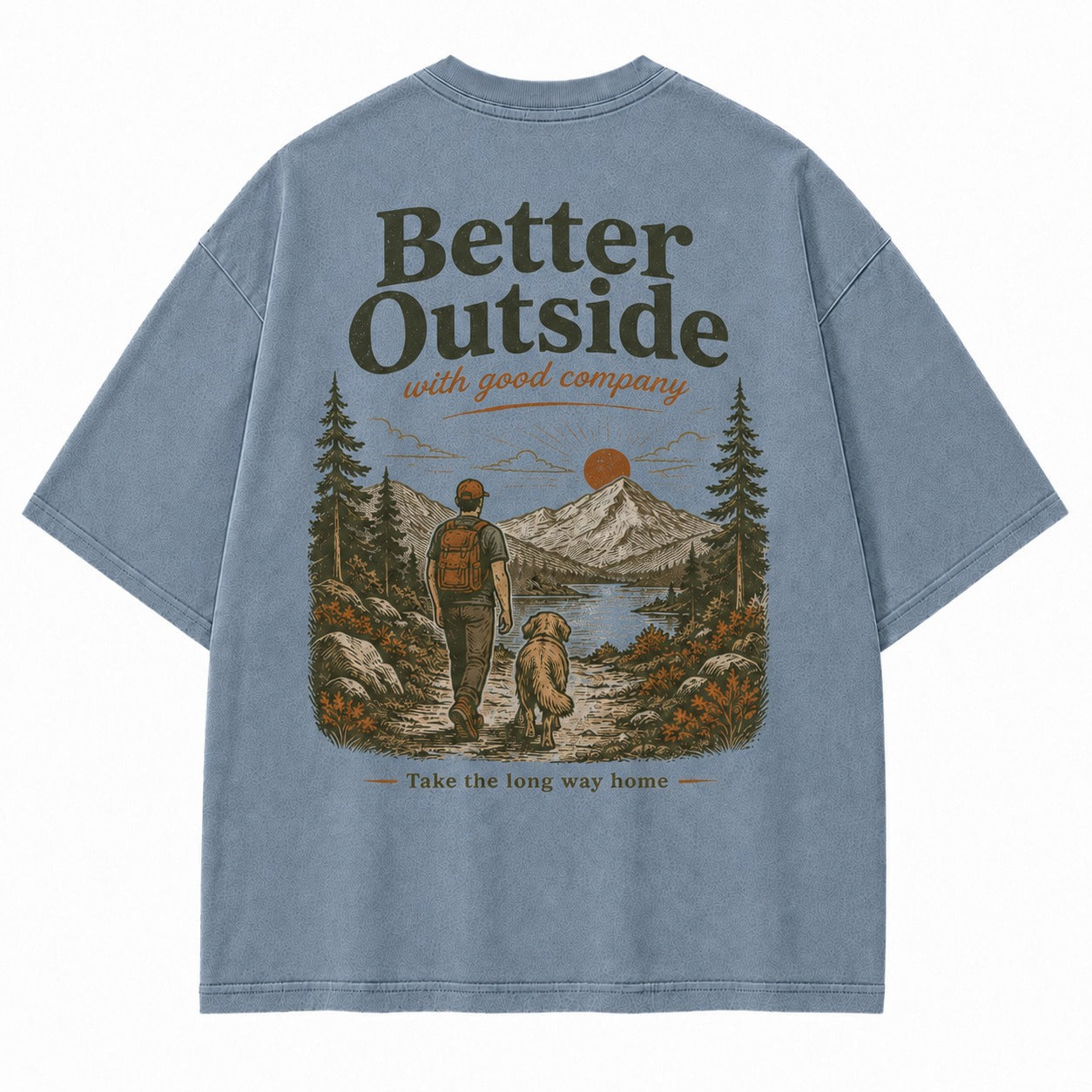 Take the Long Way Home with Good Company Tee