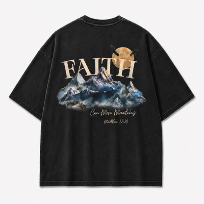 Can Move Mountains Washed T-Shirt