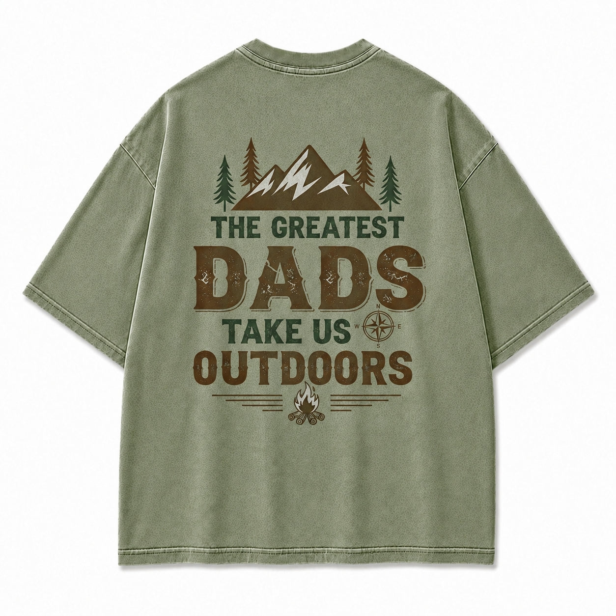 Greatest Dad Outdoors Graphic Tee