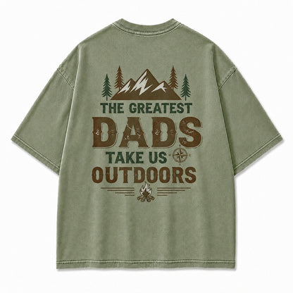 Greatest Dad Outdoors Graphic Tee