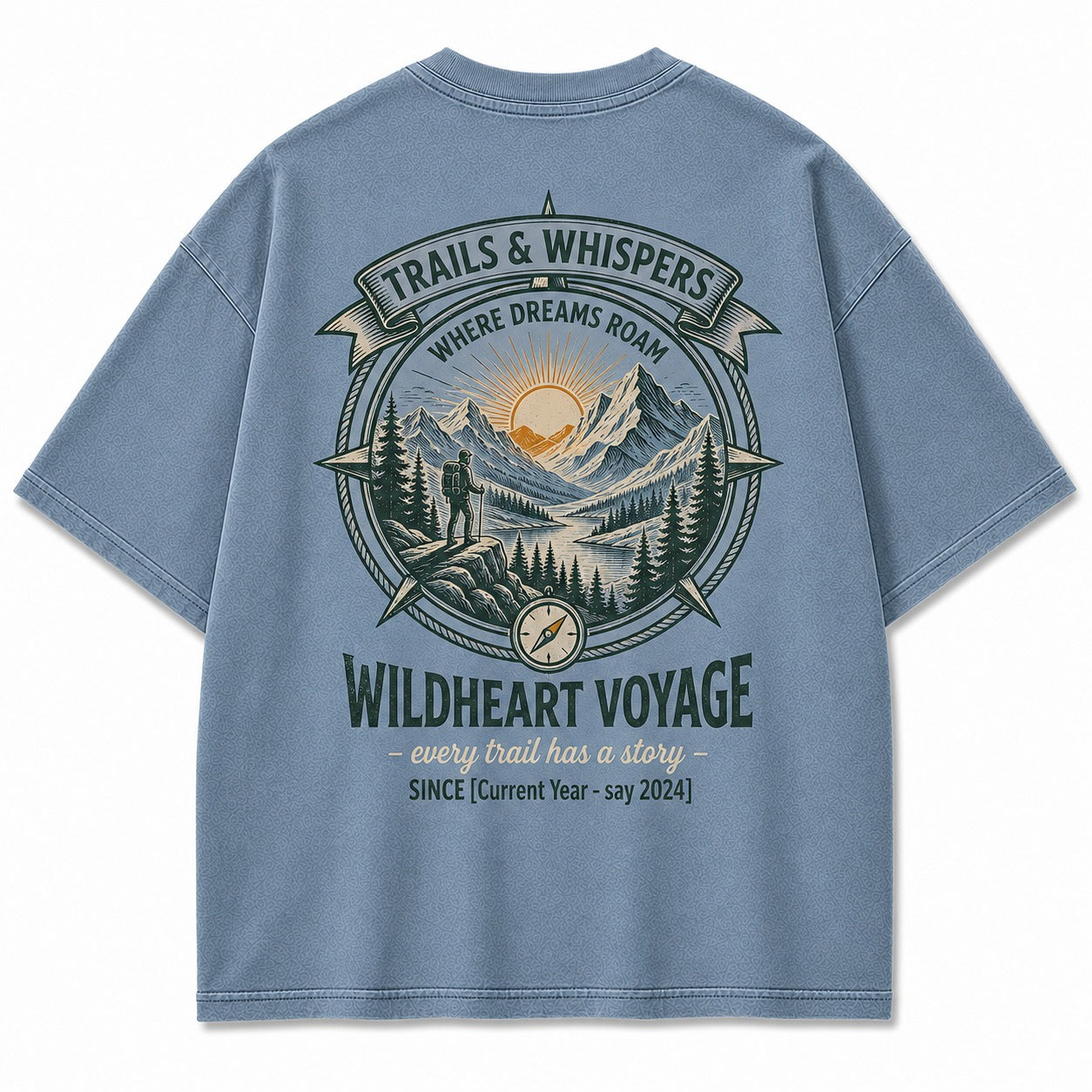 Wildheart Voyage Mountain Graphic Tee