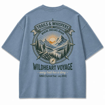 Wildheart Voyage Mountain Graphic Tee