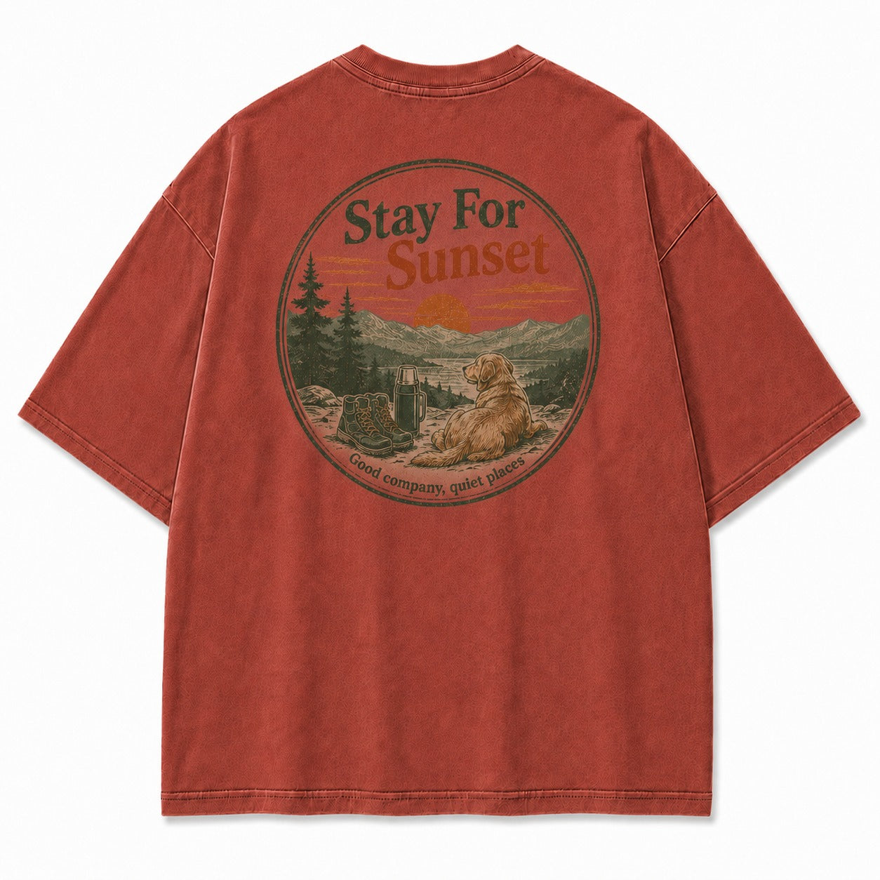 Stay for Sunset with Good Company Tee