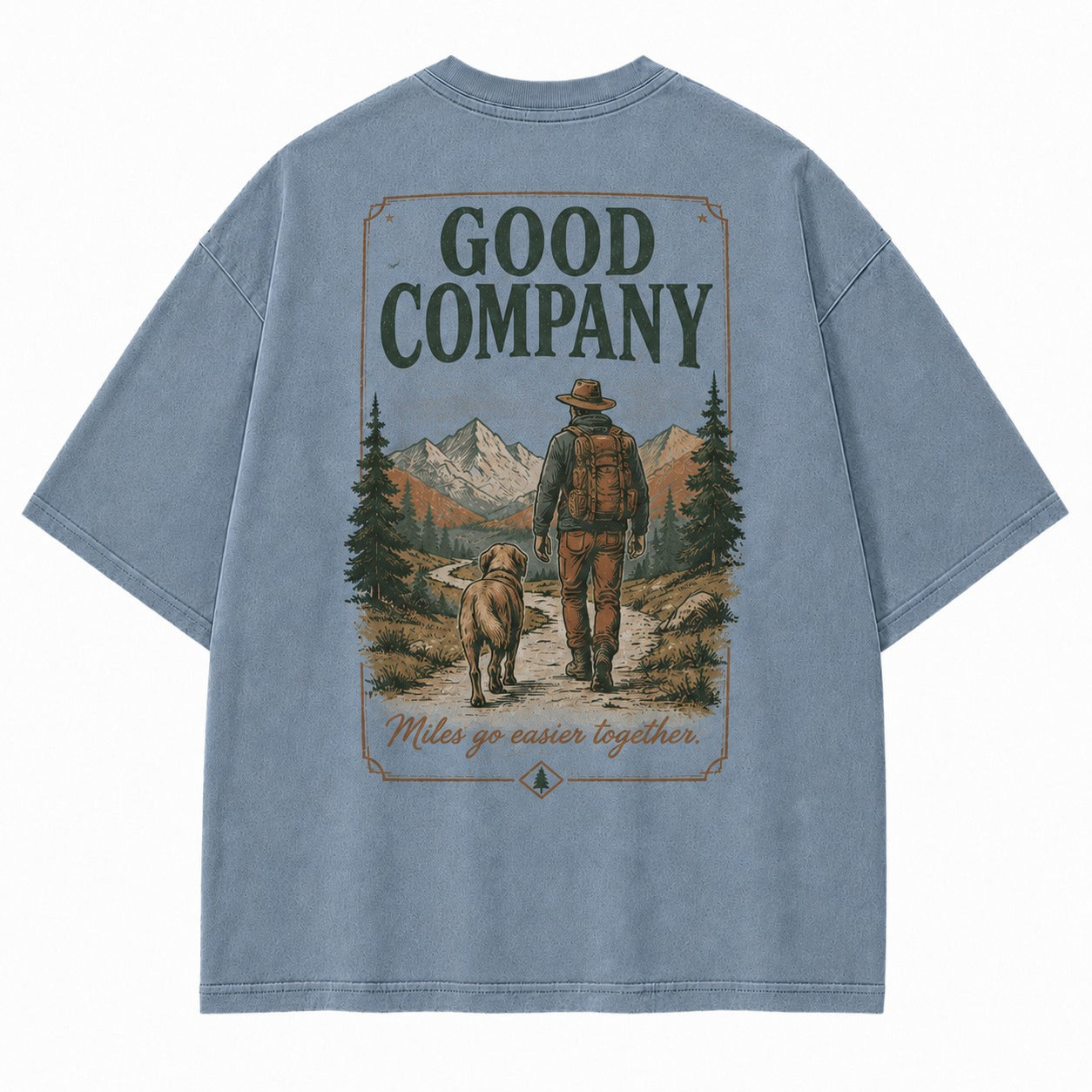 Good Company Makes Miles Easier Tee