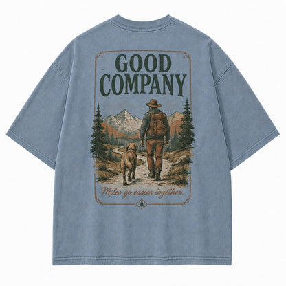 Good Company Makes Miles Easier Tee