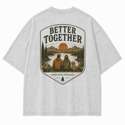 Better Together on Quiet Trails Tee