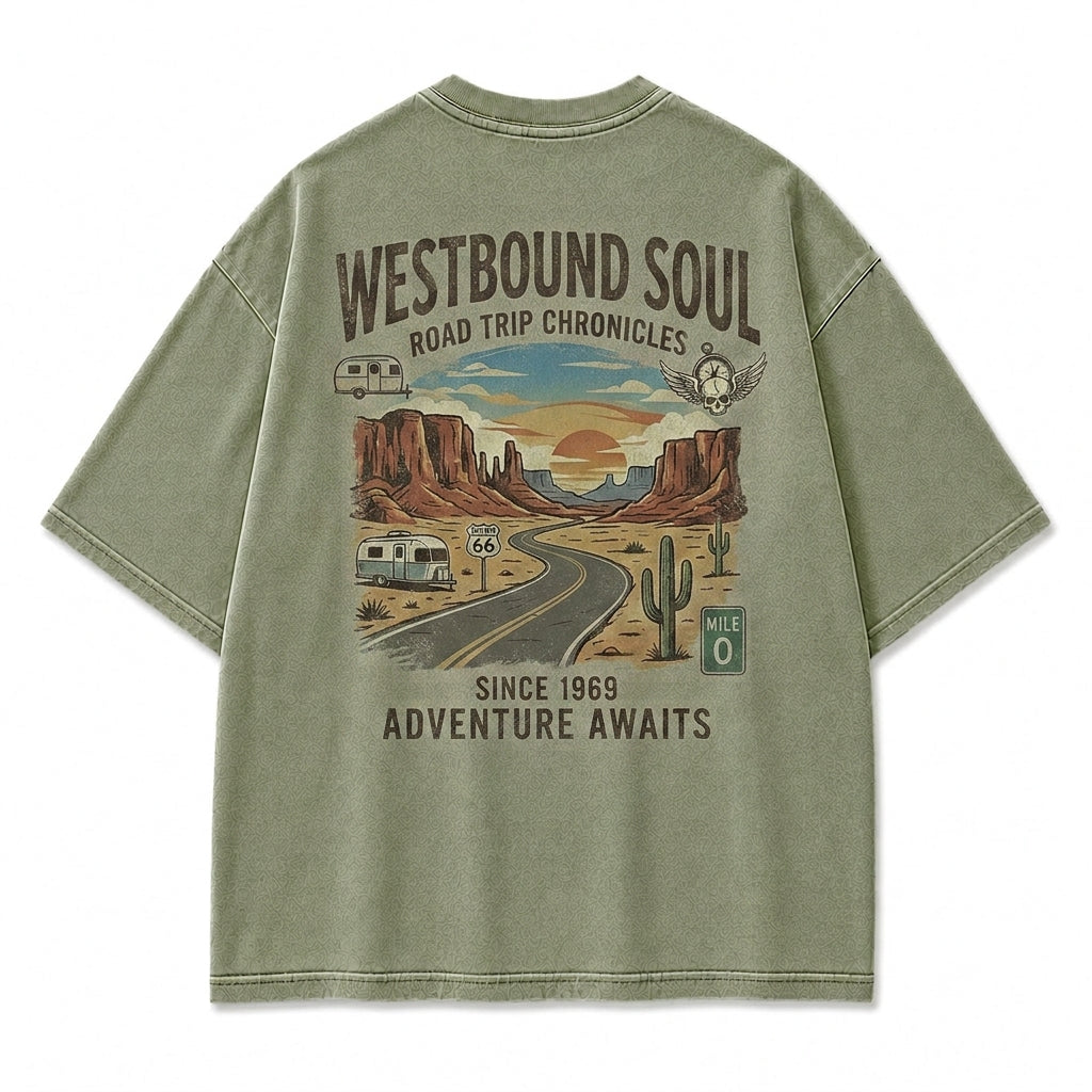 Westbound Soul Adventure Awaits Tee