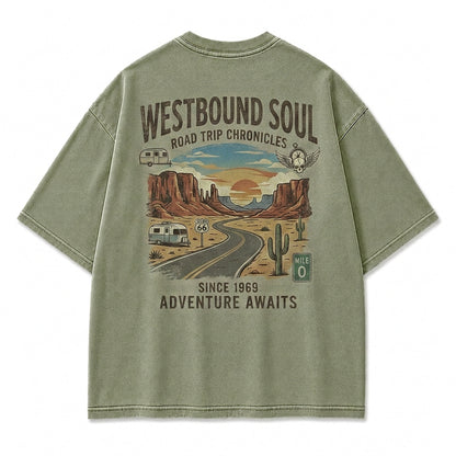 Westbound Soul Adventure Awaits Tee