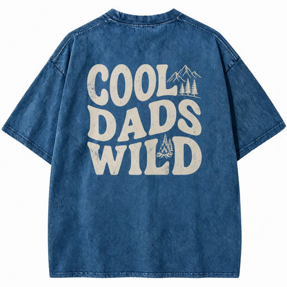 Cool Dads Wild Outdoor Washed T-Shirt