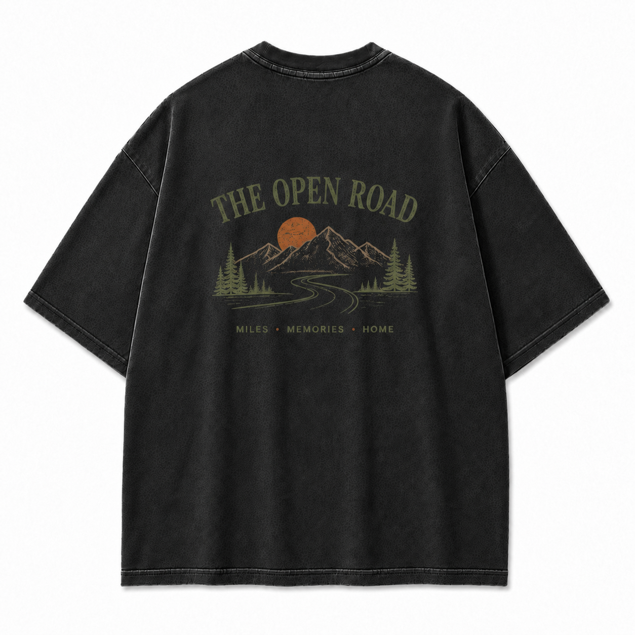 Where the Open Road Feels Like Miles, Memories, and Home Tee