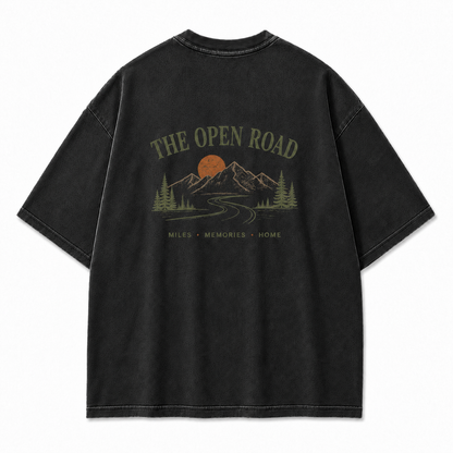 Where the Open Road Feels Like Miles, Memories, and Home Tee