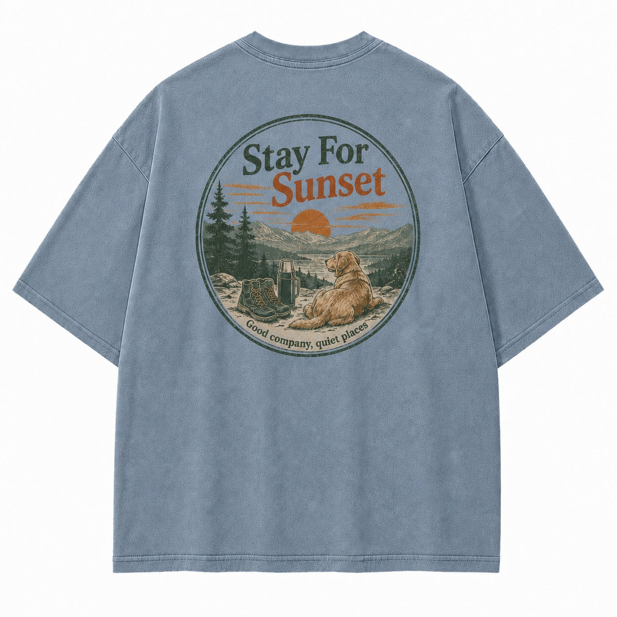 Stay for Sunset with Good Company Tee