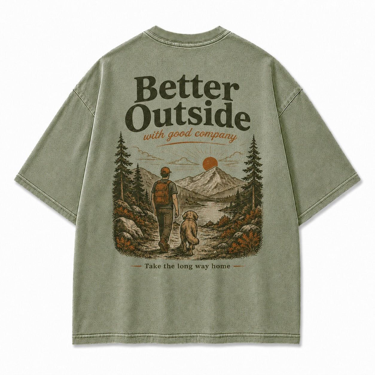 Take the Long Way Home with Good Company Tee