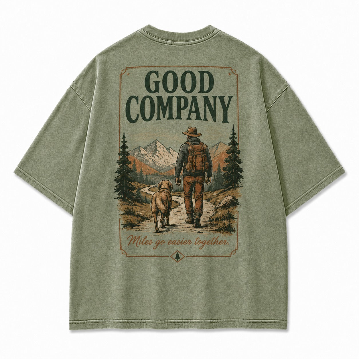 Good Company Makes Miles Easier Tee