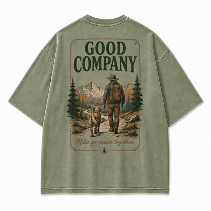 Good Company Makes Miles Easier Tee