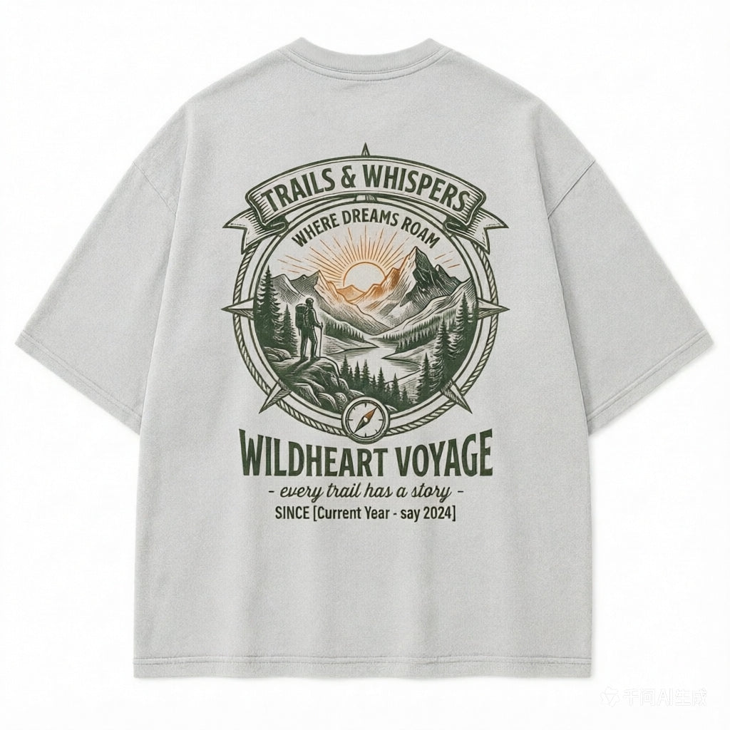 Wildheart Voyage Mountain Graphic Tee