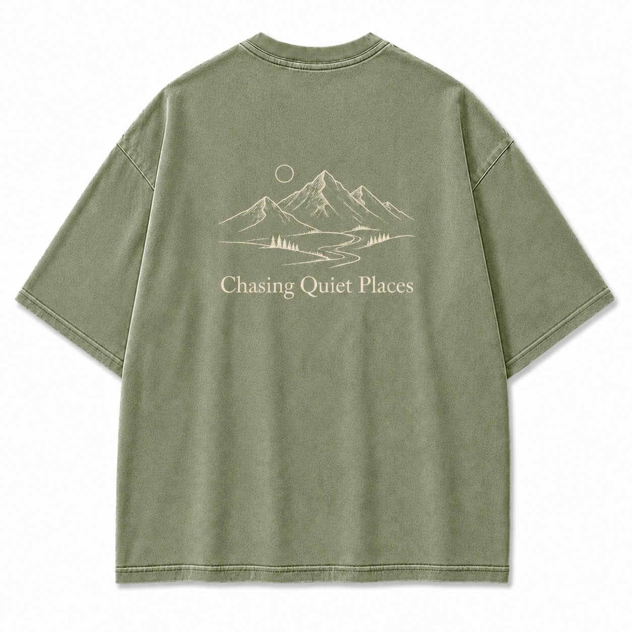 For Those Chasing Quiet Places Minimalist Mountain Tee