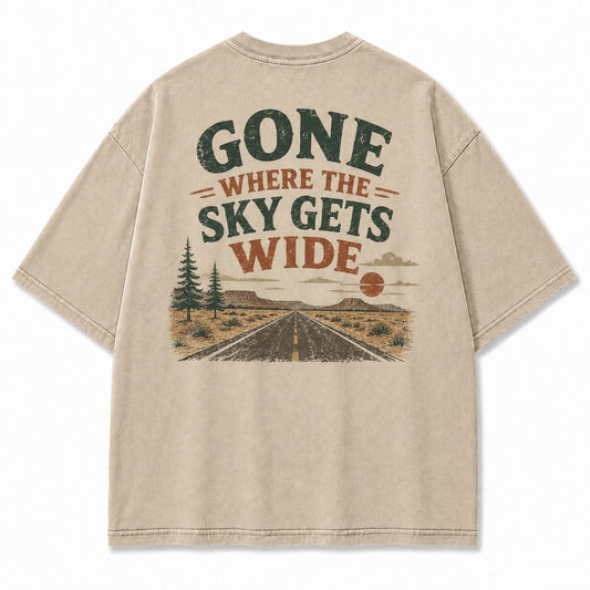 Gone Where the Sky Gets Wide Tee