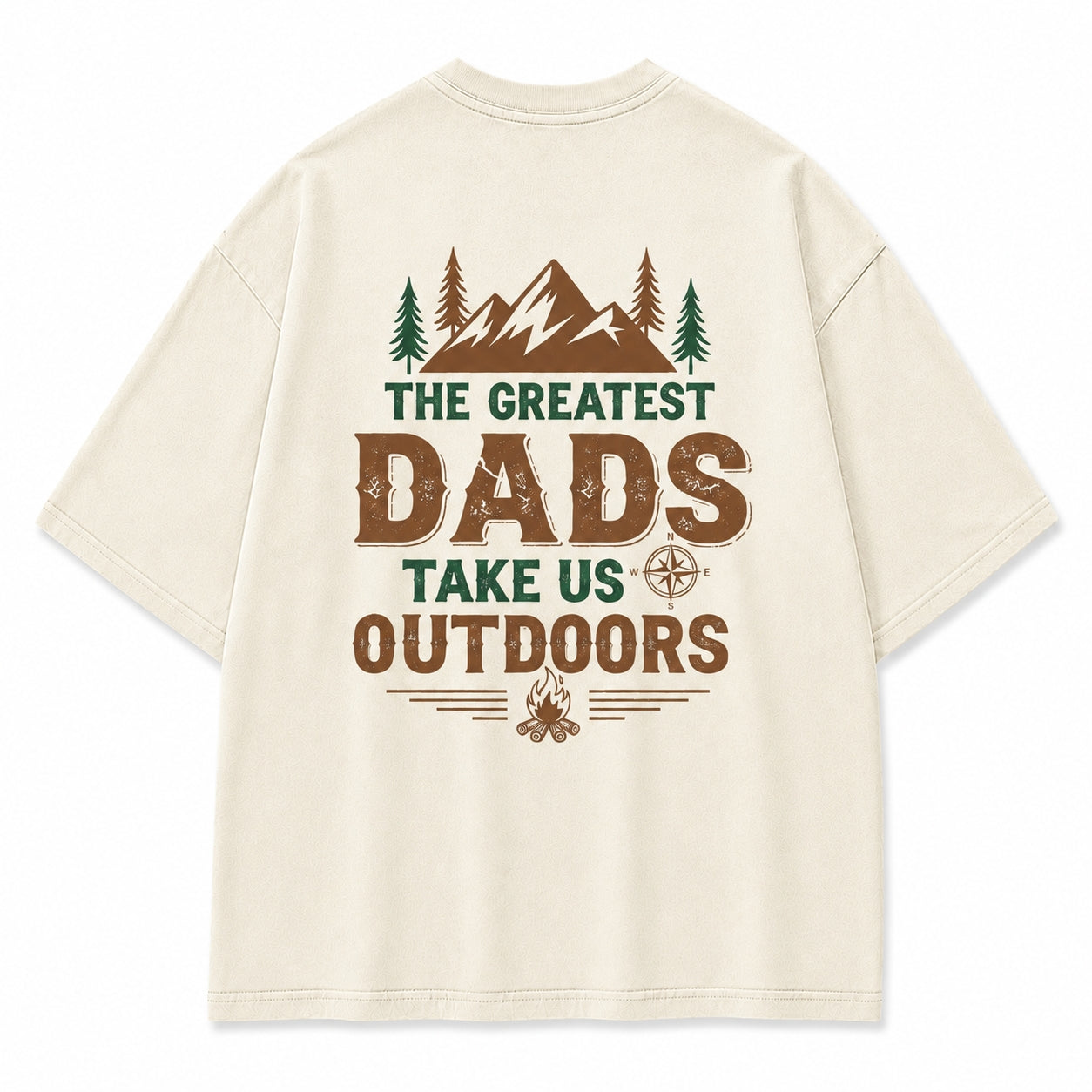 Greatest Dad Outdoors Graphic Tee