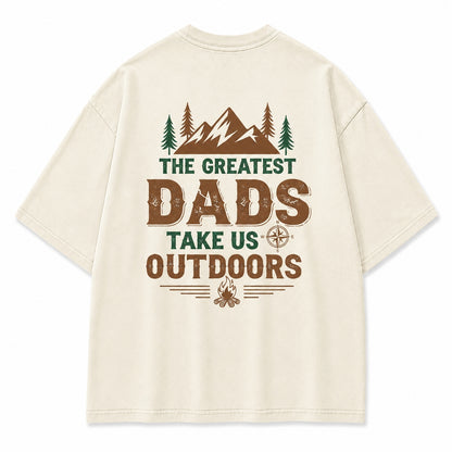 Greatest Dad Outdoors Graphic Tee