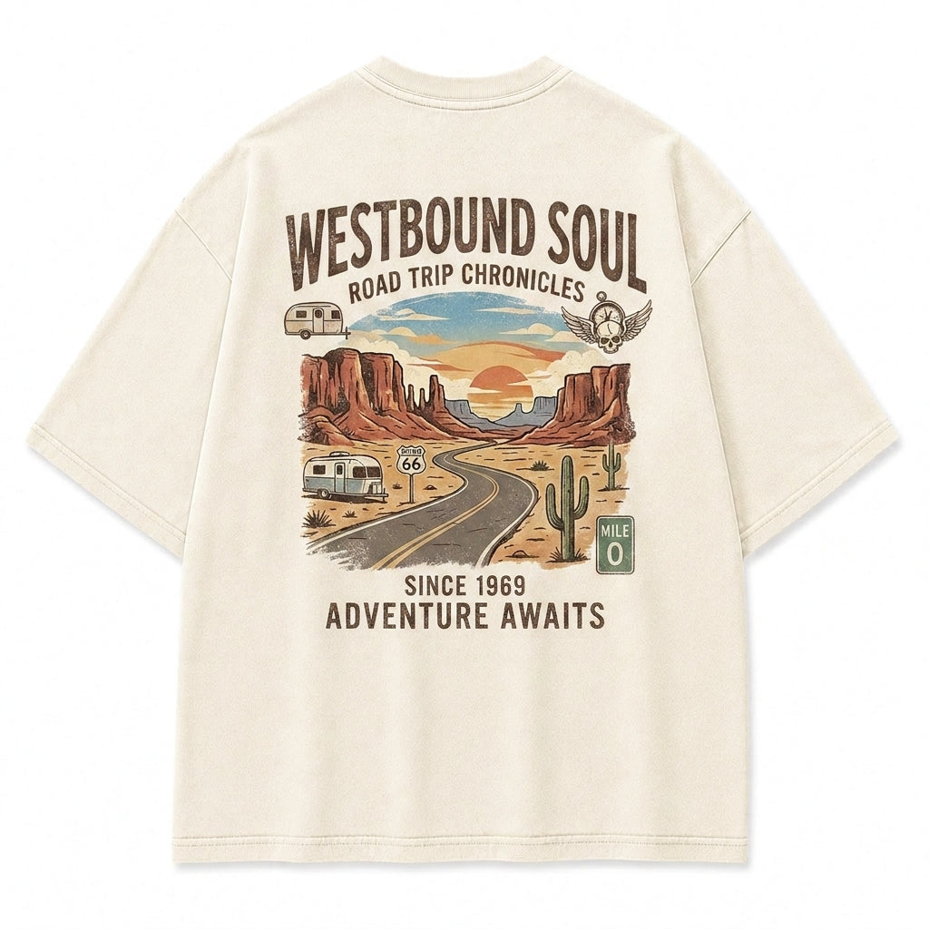 Westbound Soul Adventure Awaits Tee