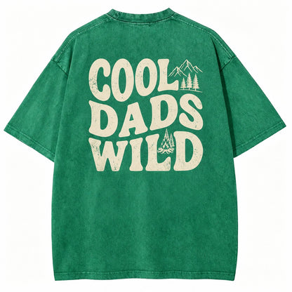 Cool Dads Wild Outdoor Washed T-Shirt