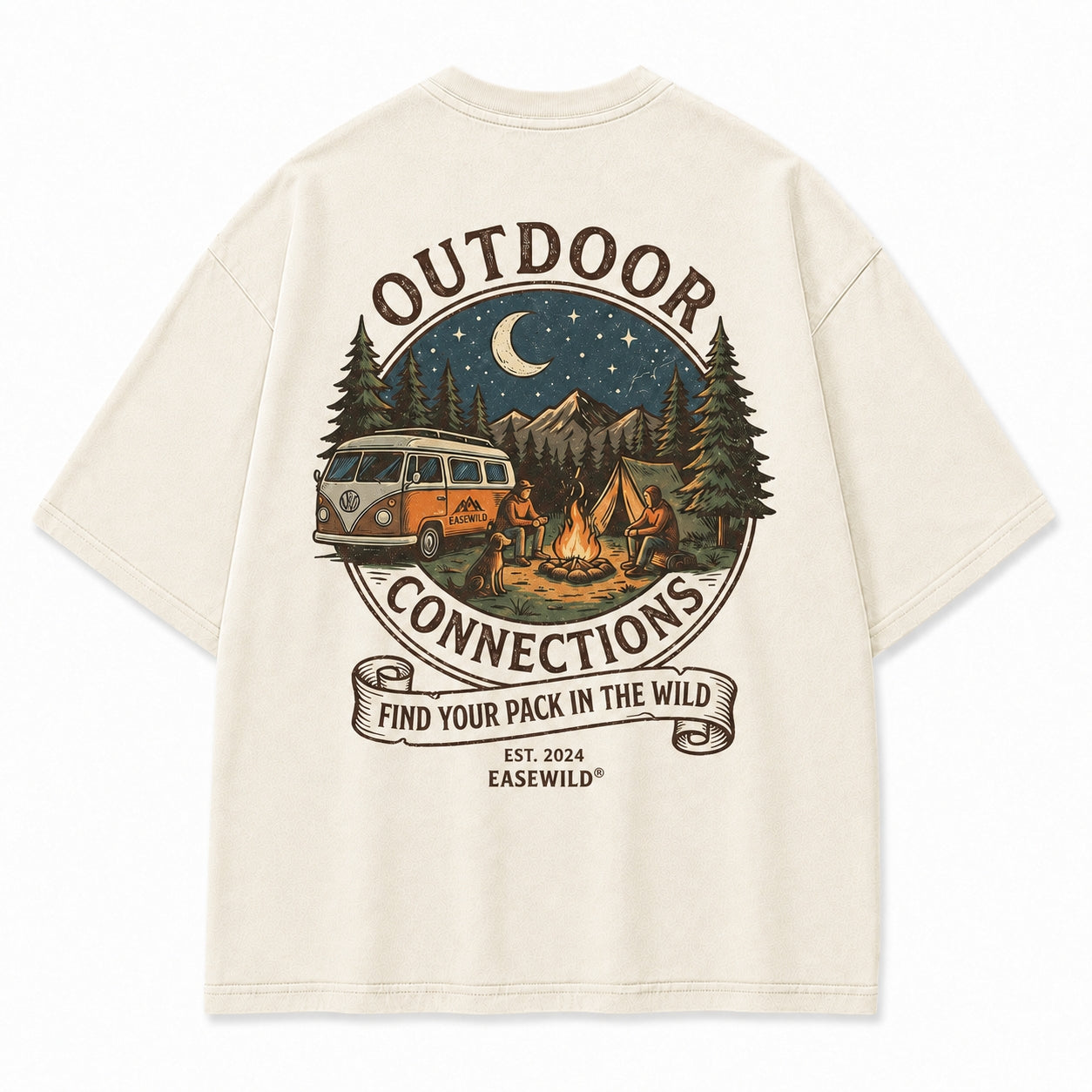 Outdoor Connections Campfire Graphic Tee
