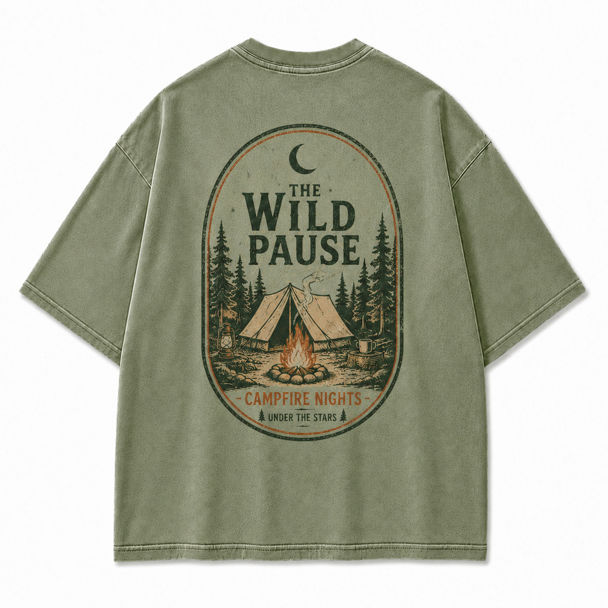The Wild Pause Campfire Nights Graphic Tee